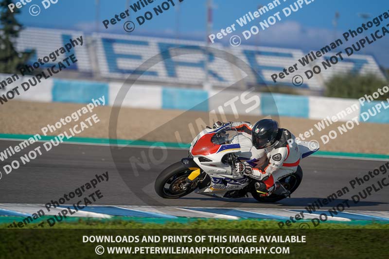25 to 27th november 2017;Jerez;event digital images;motorbikes;no limits;peter wileman photography;trackday;trackday digital images